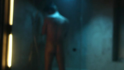 Nudes of Matt Saunders from The Perception. Butt, barefoot, dark. 108078