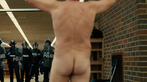 Nudes of Stuart Goodson from The Public. Butt, cmnm, hands up. 108438