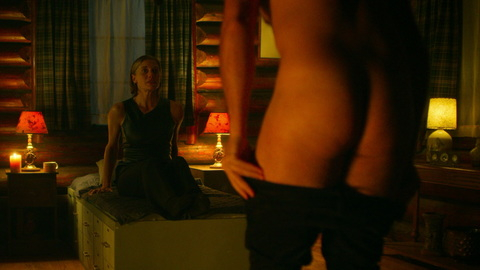 Nudes of Erik Wallace from Another Life. Butt, bedroom, cabin. 108930