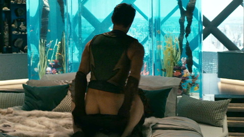 Chace Crawford Naked as Kevin Moskowitz / The Deep. Butt, couple, fish tank. 177315