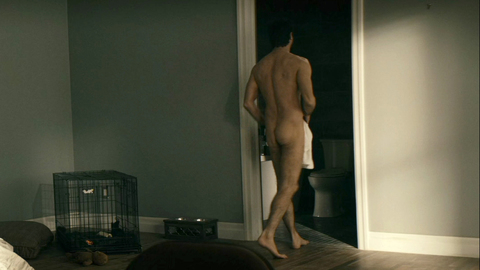 Karl Urban Naked as Billy Butcher. Butt, Shirtless, barefoot, bedroom. 109089