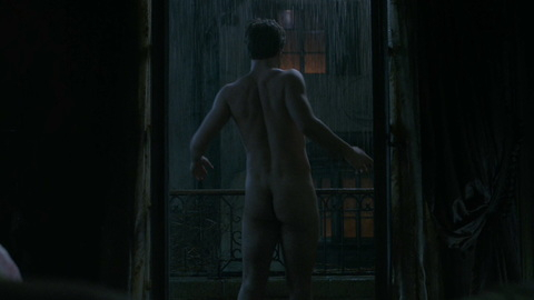 Nudes of Jonah Breakspeare from Carnival Row. Butt, night, nude. 111702