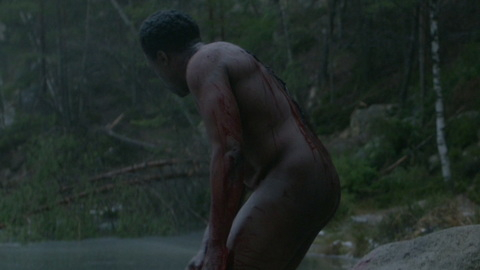 Nudes of Darius from Carnival Row. Butt, blood, dead animal. 111810