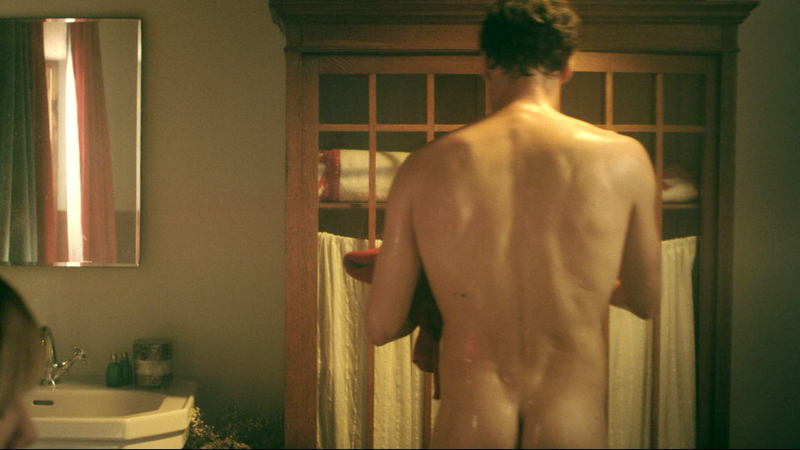 Daniel Grao Naked as Abel. Butt, bathroom, getting out of bath. 111993