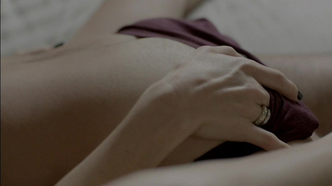 Gabriel Godoy Naked as Oscar. Butt, Straight, close up, in bed. 112107
