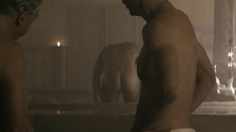 Nudes of Ma'azi Zaher Ad-Din from The Spy. Butt, bath house, bathhouse. 112374