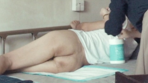 Yang Shi Bin Nude in Wet Season. Butt, adult diaper, barefoot. 153305