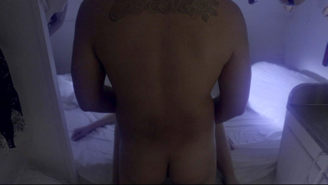 Dante Basco Naked as Franklin. Butt, bedroom, couple. 112989
