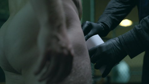 Blake Ellis Naked as Christopher McCarthy. Butt, jail, nude. 113109