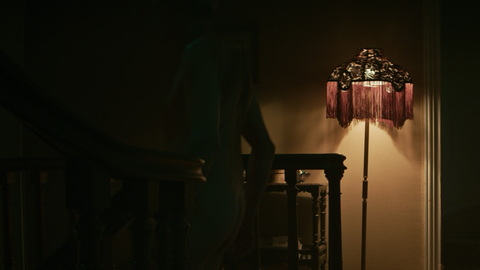 Pierre Aussedat Naked as N/A. Butt, Shirtless, dark, hallway. 113145