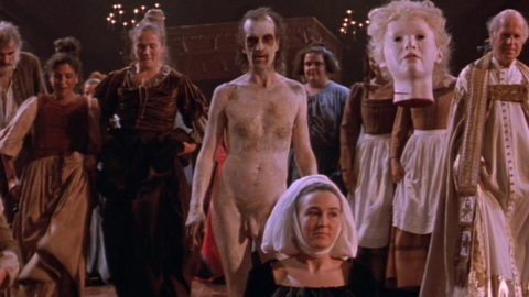 Graham Valentine Naked as Famine. Balls, Penis, Shirtless, dirty, full frontal. 113439