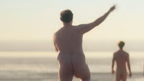 Nudes of Arthur Parker from Sanditon. Butt, beach, brown hair. 113526