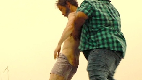 Don Quixote from The True Don Quixote Naked. Butt, Shirtless, Underwear, beard, beard and mustache. 149873