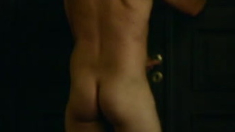 Tobias Santelmann Naked as Henrik. Butt, doorway, nude. 114519