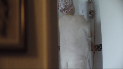 Derren Nesbitt Naked as Jackie. Butt, bathroom, fat. 116043