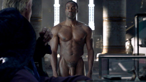 Yahya Abdul-Mateen II Naked as Cal Abar. Balls, Penis, Shirtless, abs, black. 119943