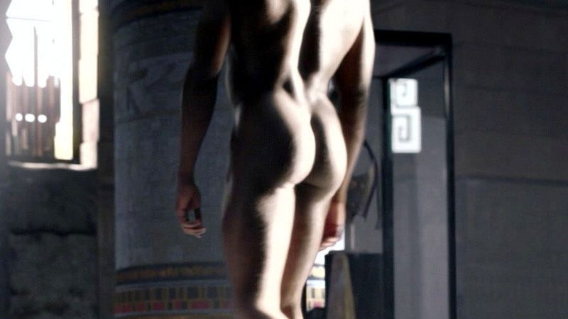 Nudes of Cal Abar from Watchmen. Butt, barefoot, black. 119940
