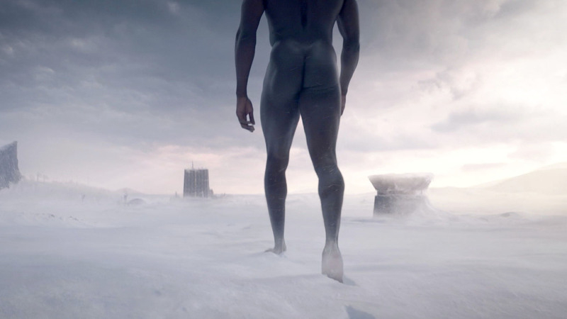 Yahya Abdul-Mateen II Naked as Cal Abar. Butt, barefoot, black. 119955