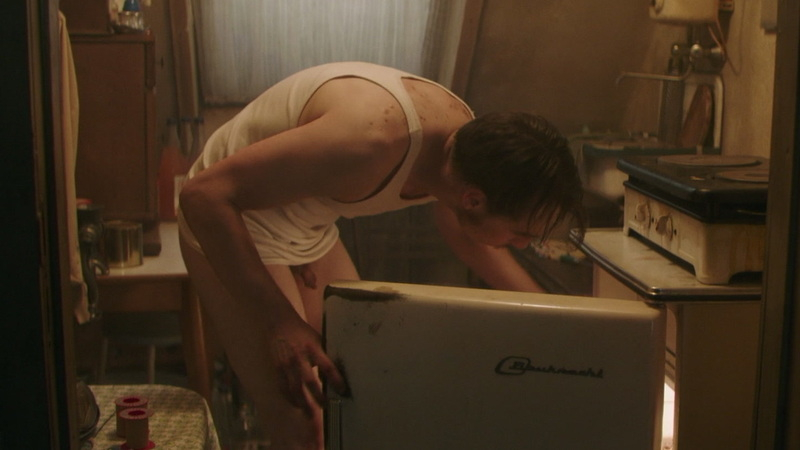 Nudes of Fritz Honka from The Golden Glove. Balls, Penis, bent over, fridge. 121980