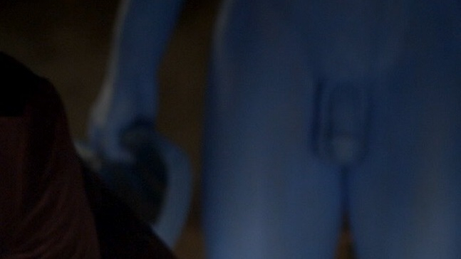 Nudes of Mr. Phillips / Marcos Maez / Mime from Watchmen. Balls, Penis, Body Double, abs, blue. 116886