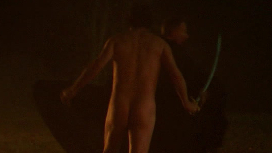Nudes of Grigory Potemkin from Catherine the Great. Butt, fire, night. 117198