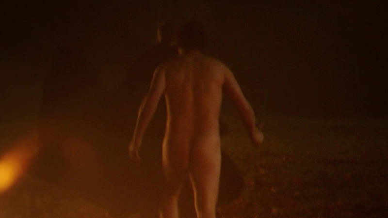 Jason Clarke Naked as Grigory Potemkin. Butt, fire, night. 117195