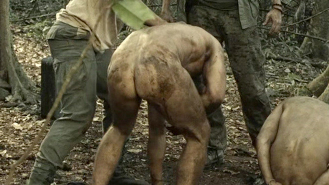 Nudes of Seth from Escape and Evasion. Butt, barefoot, dirty. 120948