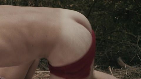 Nudes of Lifeguard from American Horror Story. Butt, bathing suit pulled down, nude. 117348