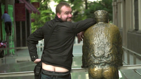 Nudes of Connor from Dulcinea. Butt, beard, beard and mustache. 117702