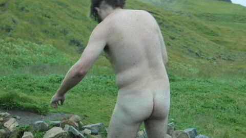 Barak Hardley Naked as Benny. Butt, barefoot, beard. 124107