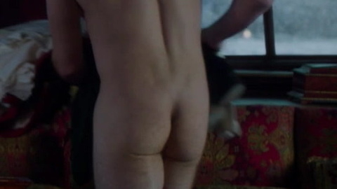 Nudes of Alexander Mamonov from Catherine the Great. Butt, back dimples, nude. 118086