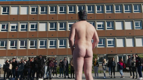 Nudes of Rodrigue from Mortel. Butt, courtyard, highschool. 118764