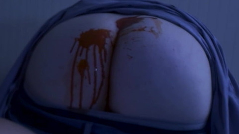 Wayne Townsend Naked as Rob. Butt, bent over, bloody. 119067
