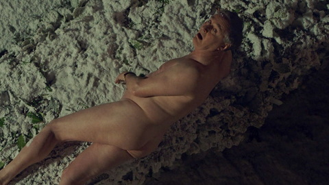 Nudes of Mr. Brunet from Mythomaniac. Butt, Shirtless, barefoot, dark. 164670
