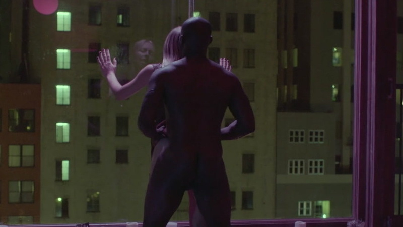 Eric J. Black Naked as Elgin. Butt, Straight, against window, doggystyle. 119781