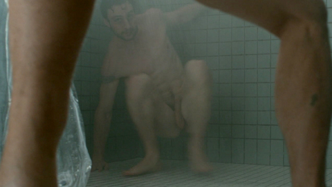 Aaron Taylor-Johnson Naked as James Frey. Balls, Penis, Shirtless, abs, barefoot. 119799