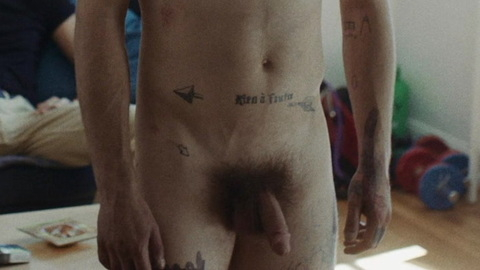 Nudes of Léo from Sauvage / Wild. Balls, Gay, Penis, Shirtless, barefoot, butt. 120036