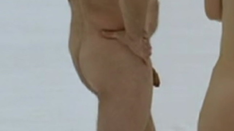 Josef Bierbichler Naked as Georg Winter. Butt, Penis, balls, mature. 120789