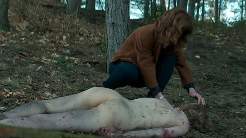 Nudes of Dante Gunnarsson from The Stranger. Butt, backsack, barefoot. 123396