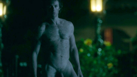Greg Austin Naked in Hunters. Penis, Shirtless, dark, night. 181465