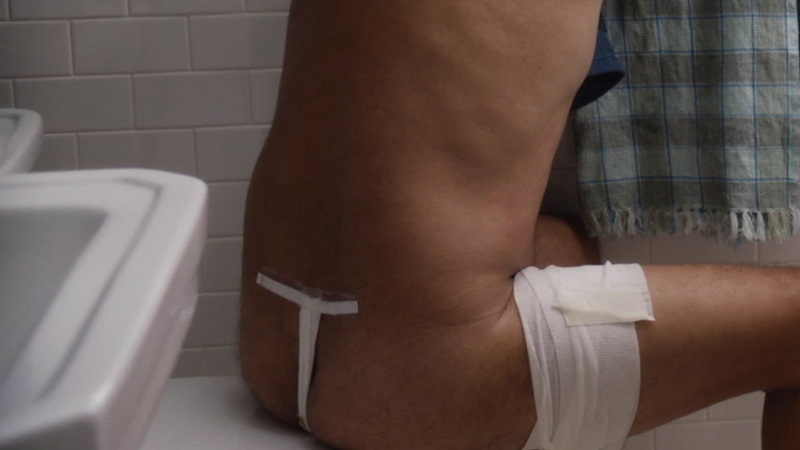 Nudes of Petey from The Jesus Rolls. Butt, Shirtless, bandage, bathroom. 126228