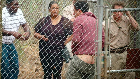 Nudes of Chris from Bad Trip. Butt, fence, pants pulled down. 129390