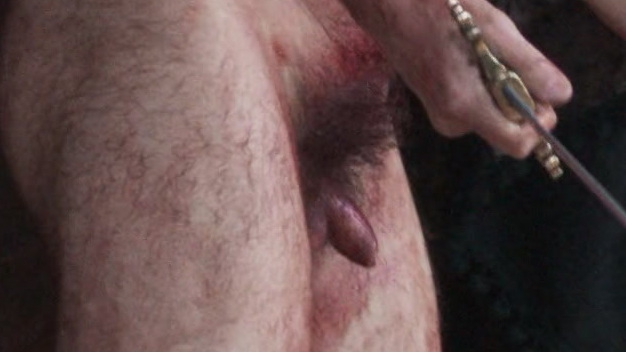 Philipp Hochmair Naked as Graf Viktor Szápáry. Balls, Penis, Shirtless, covered in blood, full frontal. 127353