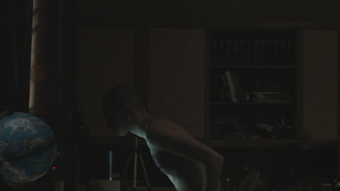 Simon Frühwirth Naked as Jakob. Butt, Shirtless, bedroom, dark. 127467