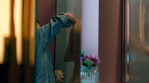 Nudes of Tom from Vivarium. Butt, bathroom, being washed. 127560