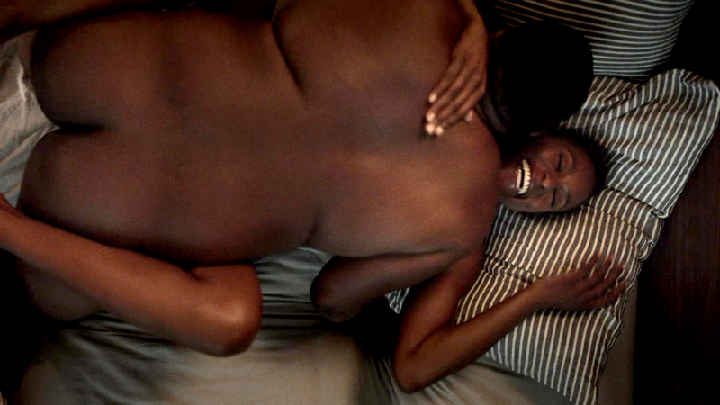 Reggie Conquest Naked as Calvin. Butt, bedroom, couple. 128829