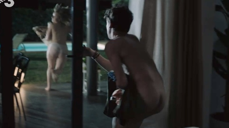 Nudes of Lluc from The Hockey Girls. Butt, dark room, nude. 129156