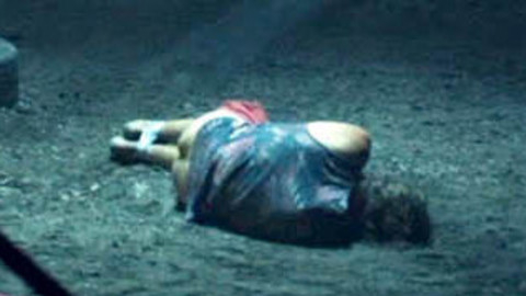 Fabian Unger Naked as Andi. Butt, ducktape, on the floor. 129681