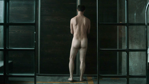 Pedro Alonso Naked as Q. Butt, barefoot, bedroom. 129903