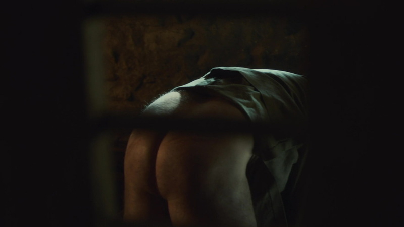 Richard Heap Naked as Brother Oswi. Butt, bent over, brothel. 130029